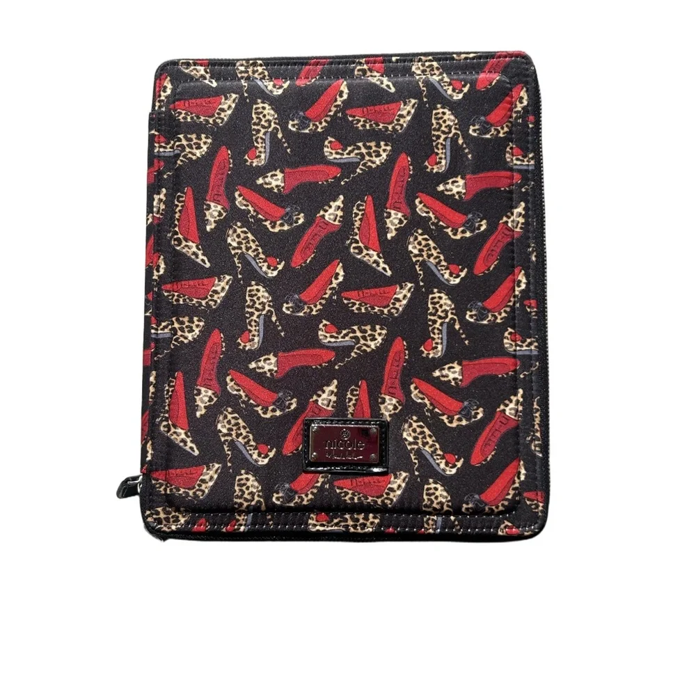 Nicole by Nicole Miller Tablet Case - Red & Leopard High Heel Tablet case